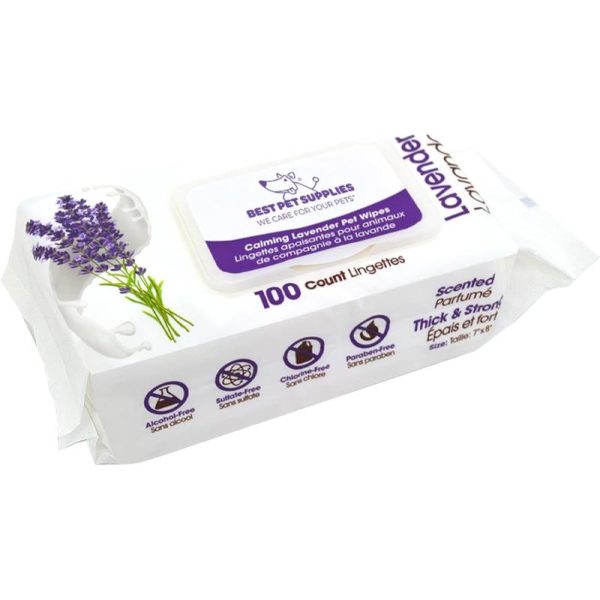 Pet Grooming Wipes for Dogs & Cats