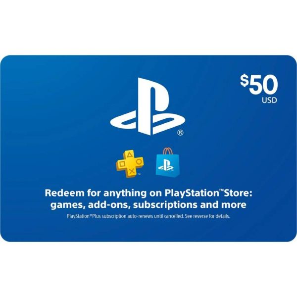 PlayStation Store $50 eGift Card