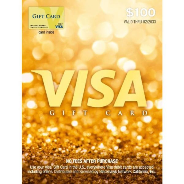 Visa $100 Gift Card